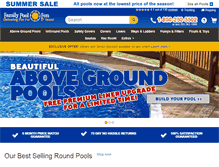Tablet Screenshot of familypoolfun.com